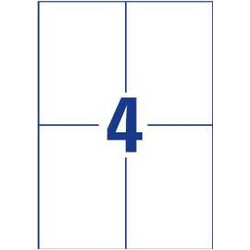 Avery Labels 105 x 148mm A4 (3483)