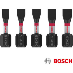 Bosch 2608521U60 Σετ μύτες παλμικου ισιες SL 5τεμ