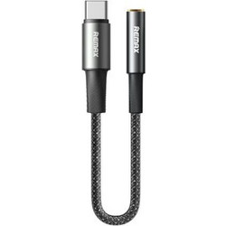 Αντάπτορας Ήχου Type-C Σε Jack 3.5mm Μαύρο Remax CB08