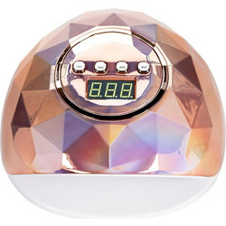 Λάμπα Πολυμερισμού Νυχιών Smart 2.0 Mirror F6 86 Watt 39 Led Rose Gold