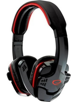 Esperanza Raven EGH310 Gaming Headset Over Ear Black Red