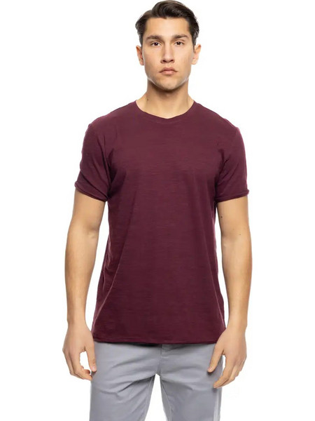 ST' Ανδρικό t-shirt 53-206-023 BORDEAUX