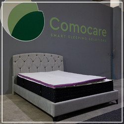 ComoCare Lavander Ανώστρωμα Διπλό Memory Foam με Αποσπώμενο Κάλυμμα 150x200x4cm 2ETOPLAVA4-150200 ref10300734