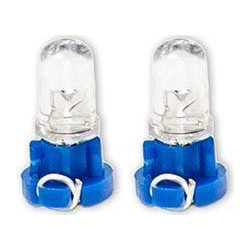 ΛΑΜΠΑΚΙΑ LED T3 12V LED 6.000K ΜΠΛΕ ΦΩΣ 8mm DGA - 2ΤΕΜ