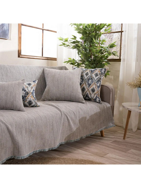 Teoran Ριχτάρι Πολυθρόνας 180x150 Rieti 08 Grey-Blue 52018604