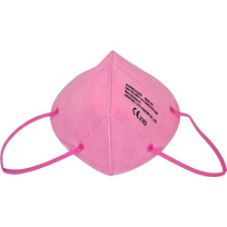 Barbeador MAX-02 FFP2 Filtering Half Mask Παιδική Ροζ 1τμχ