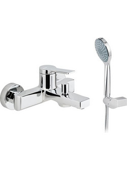 Viospiral Modea Atlanta 00-02042 Αναμεικτική Μπαταρία Μπανιέρας Πλήρες Σετ Χρωμέ