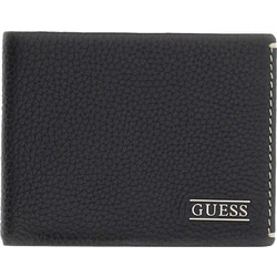 Guess - SMBOSPLEA20-BLA - Boston Bifold M - Black - Leather - Πορτοφόλι - black