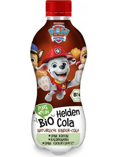 ΑΝΑΨΥΚΤΙΚΟ ΤΥΠΟΥ ΚΟΛΑ PAW PATROL BIO 330ML PURE & FUN