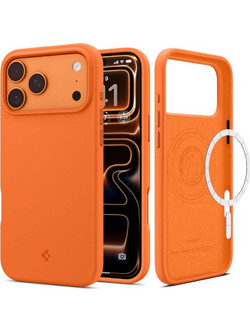 Spigen Silicone Fit MagSafe Back Cover Cosmic Orange (iPhone 17 Pro)