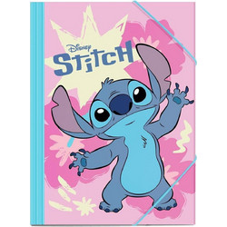 ΔΙΑΚΑΚΗΣ Φάκελος με Λάστιχο Χάρτινος 25χ35 Lilo & Stitch 000565877