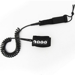SCK Safety leash coil 10ft - Μαύρο