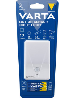 Varta LED Φωτιστικό Νυκτός με Τροφοδοσία Μπαταρίας και Αισθητήρα Κίνησης 3τμχ