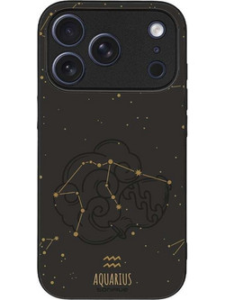 Sonique Zodiac Series Aquarius Back Cover (iPhone 17 Pro)