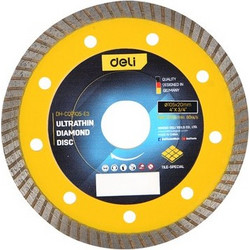 DELI DELI δίσκος κοπής διαμαντέ DH-CQP105-E3, δομικών υλικών, ultrathin, 105mm, 14500rpm, wet & dry
