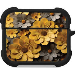 Sonique 3D Flower Series Θήκη Σιλικόνης για AirPods Pro 3 Κίτρινο