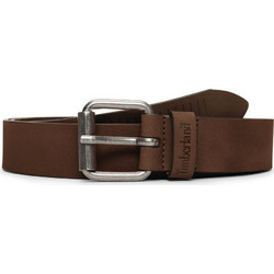 Timberland 35mm Nubuck Belt with Vertical Cuts Ανδρική Ζώνη Καφέ
