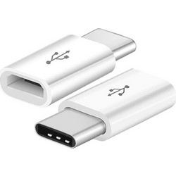 Αντάπτορας Micro USB σε Type C Λευκός 8472 V-TAC