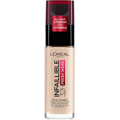 L'Oreal Paris Infaillible 32H Fresh Wear Foundation Make Up 30ml - 15 Porcelain