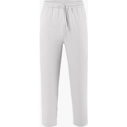 UNISEX Παντελόνι Λινό AXON BALI 54-202-1 - Λευκό
