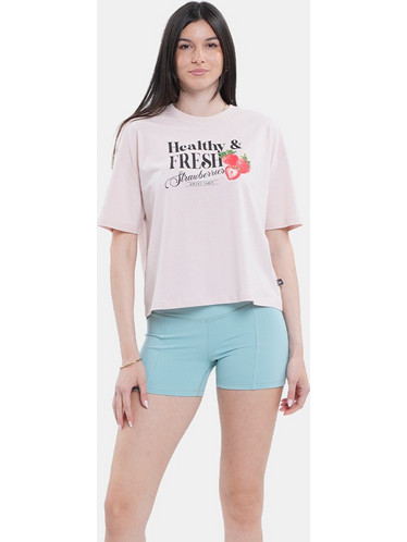 Up Strawberry Γυναικείο T-Shirt GQ226TUPCW16-RSAEMP Light Dusty Pink