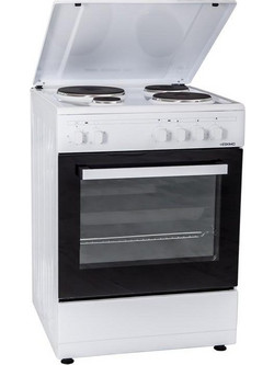 Eskimo ES 3010W Κουζίνα Ηλεκτρική 62lt με Εμαγιέ Εστίες 60cm