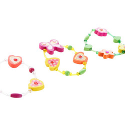 Βραχιόλια DKD Home Decor Πολύχρωμο Blomster Παιδικά