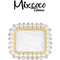 ΠΑΛΕΤΑ ΑΝΑΜΕΙΞΗΣ ΧΡΩΜΑΤΩΝ RECTANGLE GOLD PEARL - SKU 260940-01