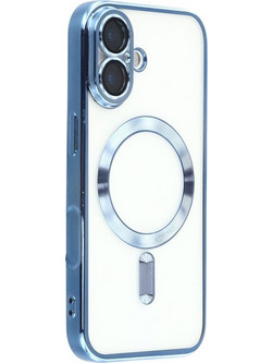Θήκη Back Cover Electro Magsafe Για iPhone 16 - Γαλάζιο