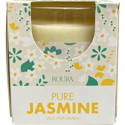 ΚΕΡΙ ΑΡΩΜΑΤΙΚΟ ΠΟΤΗΡΙ ROURA με ΑΡΩΜΑ PURE JASMINE 125gr 30 + ΩΡΩΝ - B.L.S