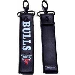 Official ΜΠΡΕΛΟΚ NBA-BULLS LEATHER LANYARD BLACK