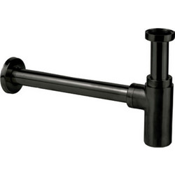 Σιφών Νιπτήρος Cora IN200-411 PVD Black Brushed 210-IN200-411