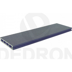 DECK-WPC Δαπέδου 25/150mm BAMBOO ΓΚΡΙ ΣΚΟΥΡΟ