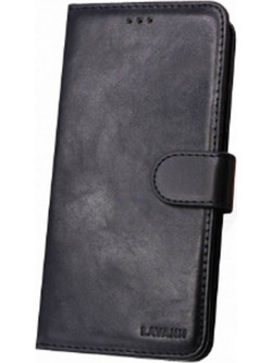 Θήκη LAVANN Book Style για iPhone 16 - Μαύρη