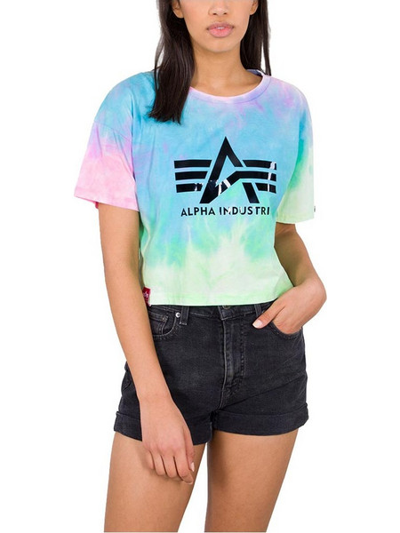Alpha Industries Γυναικεία κοντομάνικη μπλούζα nBig A Batik T-Shirt 537