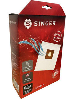 Singer MDB200 Σακούλες Σκούπας 5τμχ Συμβατές με Σκούπα Singer