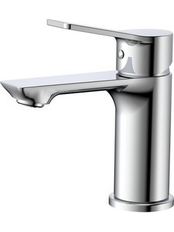 RAVENNA Izza 1 Chrome Μπαταρία Νιπτήρος