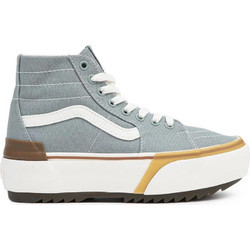 Vans SK8-HI Stacked Green Milieu Γυναικεία Sneakers Flatforms Μποτάκια Πράσινα Mint VN0005U2YV2