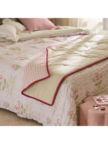 Τραβέρσα Κρεβατιού 2 Όψεων (60x180) A-S Fleur De Rose 215397A