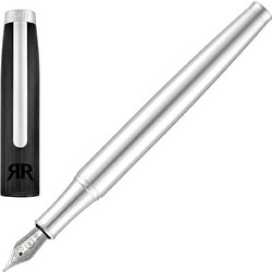Cerruti 1881 NSP6742A Rivington Black & Chrome Fountain Pen