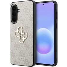 Guess PU 4G Metal Logo Case for Samsung Galaxy A57 Pink
