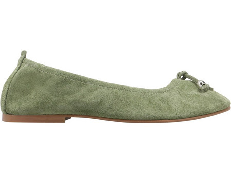 Μπαλαρίνες Haralas 535007 SUE-GREEN SUEDE Γυναικείο