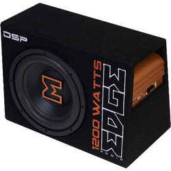 Edge EDBX12ADSP-E3 Αυτοενισχυόμενο Subwoofer Αυτοκινήτου 12" 400W RMS με Κούτα