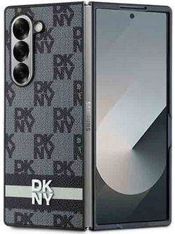 Θήκη DKNY για F741 Galaxy Z Fold 6 Leather Cover Black Original