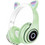 Cat P39M Ασύρματα Bluetooth Ακουστικά On Ear Πράσινα