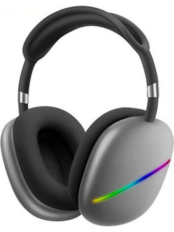 Andowl Q-MAX10 Ασύρματα Bluetooth Ακουστικά Over Ear Μαύρα