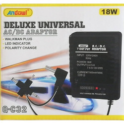 Andowl Q-C32 Universal Τροφοδοτικό 12V 0.5A 18W