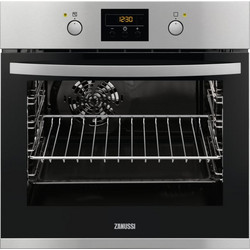 Zanussi ZOB35722XU Φούρνος Ηλεκτρικός Άνω Πάγκου 57lt 59.5cm