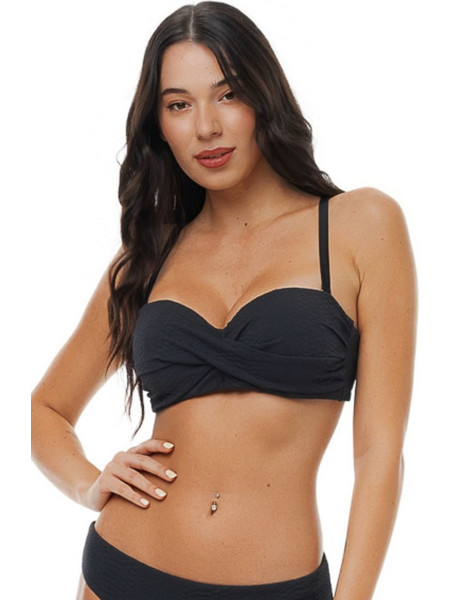 Bluepoint Bikini Top Μαύρο 26066017D-02