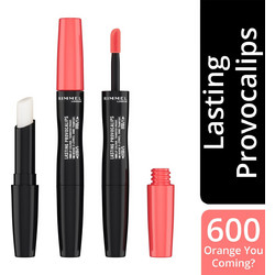 Rimmel Lasting Provocalips 600 Orange You Coming Long Lasting Liquid Κραγιόν 2.2ml